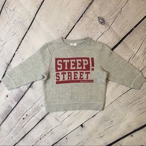 Orchestra “STEEP STREET” sweatshirt boy 3T